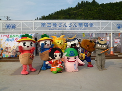 志津川湾夏まつり・福興市　宮城県南三陸町「福興市」２０１２年７月